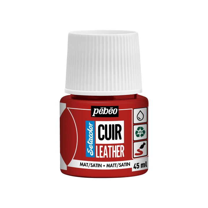 Vernice per pelle Pebeo Setacolor matt/satin 45 ml | colori diversi