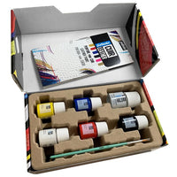 Vernici per pelle Pebeo Setacolor - set iniziale 7 pz.