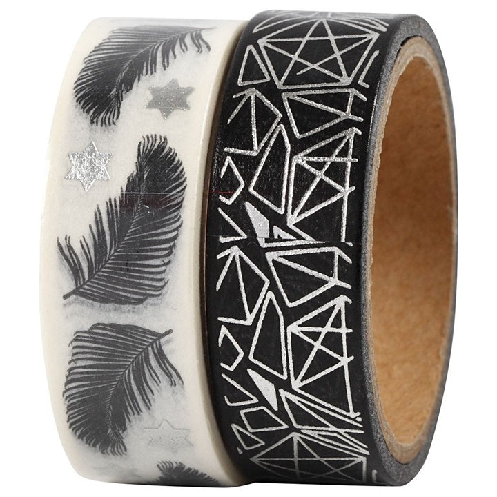 Washi tape 2 pezzi | colori diversi