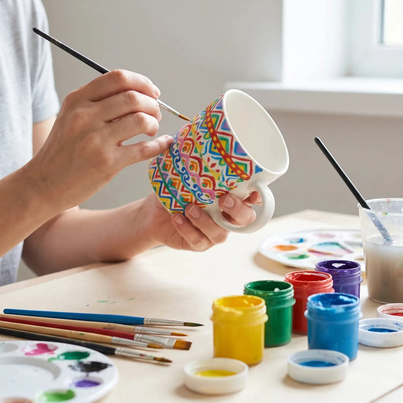 Decorazione di ceramica con colore ARTMIE Cacadu