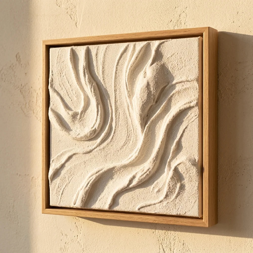 Rilievo strutturale in cornice con pasta 3D ARTMIE