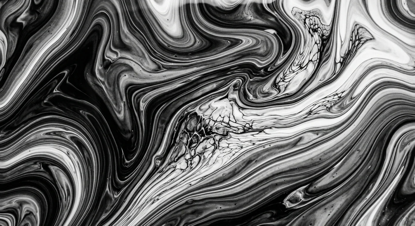 Transizioni di colore fluide nella tecnica del pouring