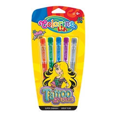 Colorino Tattoo Gel Pens 5 pz