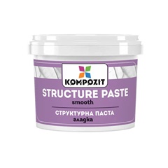 Pasta strutturante bianca liscia di Kompozit | Vari volumi