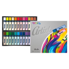 Pastelli secchi quadrati Colorino Artist 24 pz.