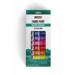 Set di vernici tessili Pentart 10x16 ml