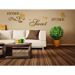 Stencil XXL a 3 parti Sweet Home